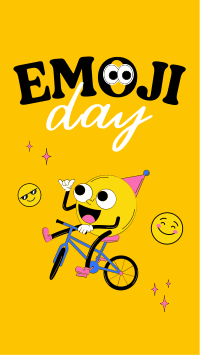 Happy Emoji Facebook Story
