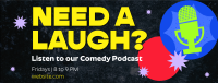 Podcast for Laughs Facebook Cover Image Preview