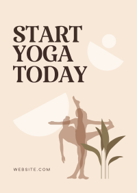 Start Yoga Now Poster