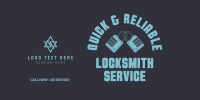 Locksmith Badge Twitter Post