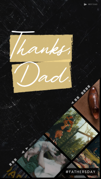 Film Father's Day Facebook Story