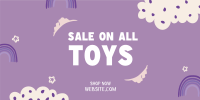 Kiddie Toy Sale Twitter Post