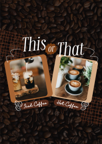 This or That Coffee Flyer