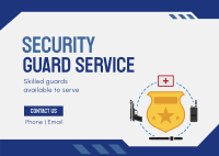 Event Security Postcard example 1