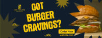 Burger Cravings Facebook Cover Image Preview