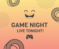 Game Night Live Facebook Post