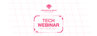 Tech Webinar Facebook Cover Image Preview