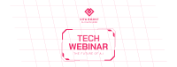 Tech Webinar Facebook Cover Image Preview