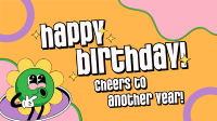 Happy Birthday Greeting Facebook Event Cover