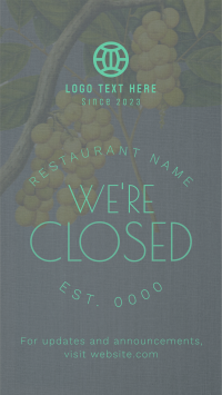 Rustic Closed Restaurant Video