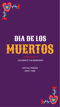 Dia De Los Muertos Facebook Story