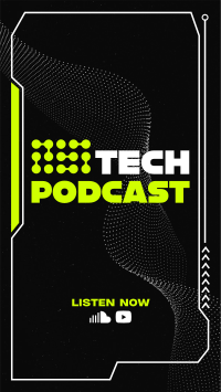 Technology Podcast Circles Instagram Reel Image Preview