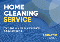 Bubble Cleaning Service Postcard