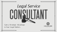 Minimalist Legal Consultant Animation