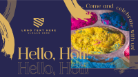 Hello Holi Facebook Event Cover