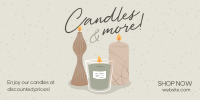 Candles & More Twitter Post