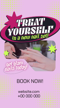 Y2K Nail Salon Instagram Reel Image Preview