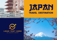 Japan Travel Postcard