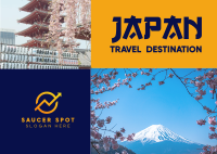 Japan Travel Postcard Image Preview