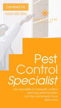 Minimal & Simple Pest Control Facebook Story