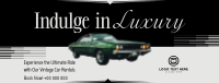 Luxury Vintage Car Facebook Cover Image Preview