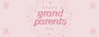 Grandparents Day Greetings Facebook Cover Design