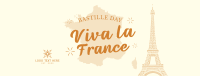 Celebrate Bastille Day Facebook Cover