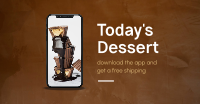 Today's Dessert Facebook Ad