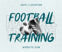 Modern Football Training Facebook Post