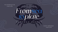 Seafood Cuisine Buffet YouTube Video Design