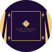 Simple Geometric Star Twitch Profile Picture