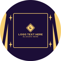 Simple Geometric Star Twitch Profile Picture Image Preview