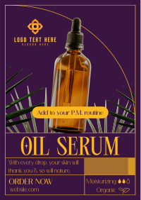 Skin Care Serum Flyer