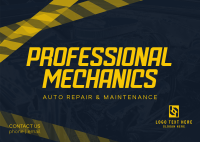 Mechanic Pros Postcard