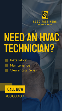 HVAC Technician TikTok Video