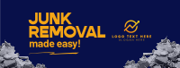 Professional Junk Removal Facebook Cover Design