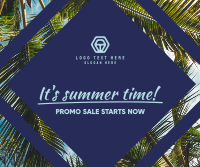 It's Summer Time Promo Facebook Post