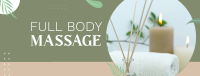 Massage Promo Facebook Cover Image Preview