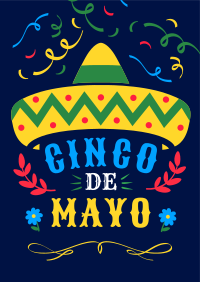 Cinco De Mayo Greeting Poster