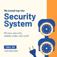 Security System Installation Instagram Post