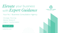 Your No. 1 Business Consultation Agency Animation