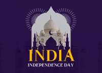 Independence Day Celebration Postcard