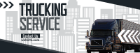 Truck Moving Service Facebook Cover