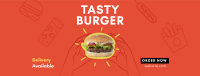 Burger Home Delivery Facebook Cover Image Preview