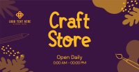 Craft Store Timings Facebook Ad