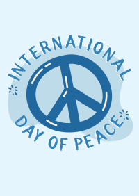 Peace Day Bliss Poster