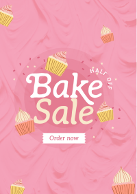 Sweet Bake Sale Flyer Design