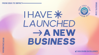 New Business Launch Gradient Animation