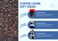 Coffee Gift Guide Postcard