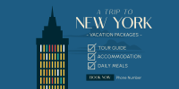 NY Travel Package Twitter Post